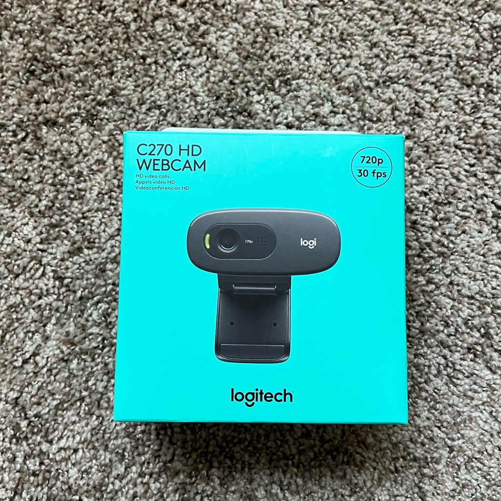 Logitech C270 Webcam for Mac or Windows